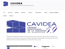 Tablet Screenshot of cavidea.org